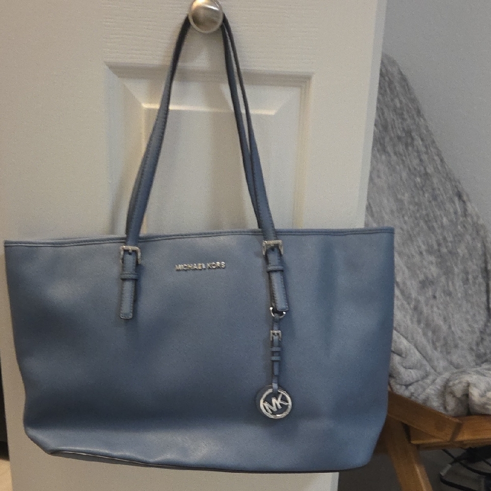 Michael Kors Steel Blue Tote